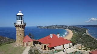 Barrenjoey Lighthouse NSW I 4K I Aerial cinematography [upl. by Paris274]