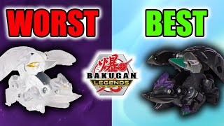 EVERY COLOSSUS RANKED FROM WORST TO BEST  Bakugan Legends Top 2 List [upl. by Novel]