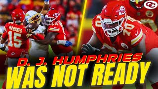 D J Humphries Suffers Hamstring Injury │ JD Questions If The Chiefs Played Him Too Soon [upl. by Norud]