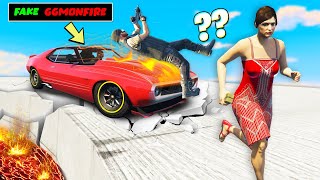 FAKE quotGGM on Firequot Tries to TRICK Me in GTA 5 Hindi Parkour [upl. by Partan]