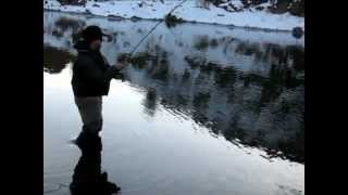 Fly Fishing Winter Rivers with Kevin Van Bueren [upl. by Odlanyer325]