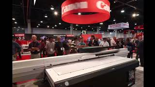 Printing United 2024 Canon Arizona 2380 GTF Timelapse [upl. by Enialahs]