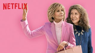 Grace and Frankie  Trailer oficial da Temporada 5 HD  Netflix [upl. by Adolph]