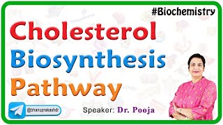 Cholesterol Biosynthesis Pathway  Biochemistry [upl. by Azenav]