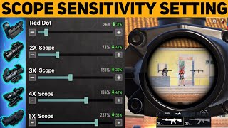 PUBGBGMI ALL SCOPE SENSITIVITY SETTINGS 2024 🔥 All Scope 2x 3x 4x 6x 8x Sensitivity Settings 2024😱 [upl. by Kimberley]