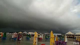 Temporal em SalinÃ³polis Pa Praia do Atalaia sabado dia 28 de Abril [upl. by Stephannie247]