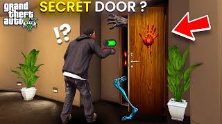 GTA 5 Shin Chan Opening Ultimate New Secret Door of Franklins House in Telugu What is Inside [upl. by Arahahs]