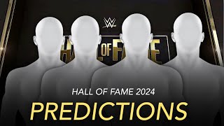 WWE Hall Of Fame 2024 Inductee Predictions [upl. by Ennaeel]