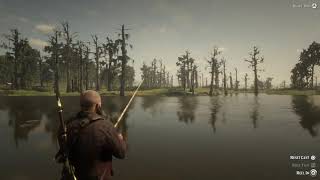 redfin pickerel Red Dead Redemption 2 survivalist 10 challenge [upl. by Bella]