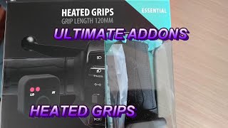 ★ ULTIMATE ADDONS ESSENTIAL HEATED GRIPS REVIEW ★ [upl. by Avelin]