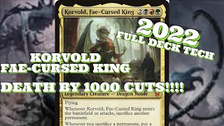 KORVOLD FAECURSED KING Full Deck Tech Destroy Your Opponents With This Powerful Deck [upl. by Namielus550]