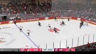 NHL 24  New Jersey Devils vs Arizona Coyotes  Gameplay PS5 [upl. by Basil]