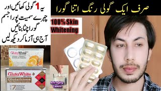 Skin Whitening Tablets Skin Whitening Glutha White Tablets Review After 3 Months Of Use [upl. by Eldnar162]