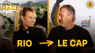 AMAZING RACE  On sapproche des demifinales  de Rio au Cap  EPISODE 8 COMPLET [upl. by Oswald]