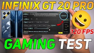 SMOOTH  120 FPS with ANTI ALIASING 4X 🔥  infinix GT 20 Pro PUBG  BGMI Test 2024 [upl. by Enoj]