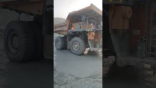 Bouncing on a Rocky Road Chinese XCMG Dump Truck Bounces on A Bad Mining Road [upl. by Elesig]