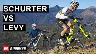 HUMBLED Nino Schurter vs Mike Levy on Crazy XC Climbs amp Descents [upl. by Kaplan188]