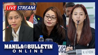 LIVE House resumes quadcommittee hearing on Cassandra Ong Alice Guos POGO ties  Sept 19 [upl. by Pessa]