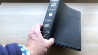 ESV Giant Print Edition Genuine Leather Review [upl. by Grubman95]