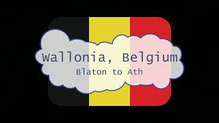 Cycling in Wallonia Belgium part 22 Blaton to Ath [upl. by Gregg995]