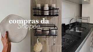 Compras da Shopee pra minha casa ✨ [upl. by Tenej188]