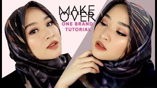 Make Over One Brand Tutorial  Clique Matte Lip Stylo Swatch  Kiara Leswara [upl. by Yenetruoc]