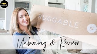 Ruggable Unboxing Review amp Installation  Machine Washable Rugs [upl. by Gilly]