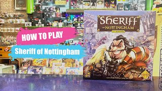 How to Play Sheriff of Nottingham  Board Game Rules amp Instructions [upl. by Rednaskela354]