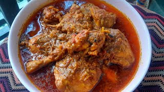 chicken kosha recipe kosha murgir mangsho chicken recipehow to make chicken kosha [upl. by Arbmat790]