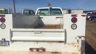 2002 Chevrolet 65 Diesel Service Truck Selling Online in Montana [upl. by Berke896]