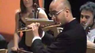 J S Bach suite 2  flute  polonaise Di Giorgi  flauto [upl. by Forrester]