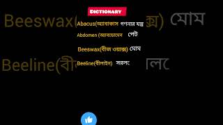 Dictionary English to Bangla  Meaning  ইংরেজি থেকে বাংলায় অনুবাদ [upl. by Nunes614]