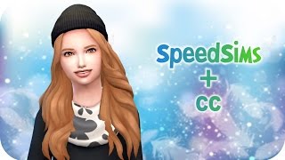 MI PRIMERA HIJA DE NIÑA  Speedsims  Descarga de Contenido Personalizado Sims 4 [upl. by Pasahow]