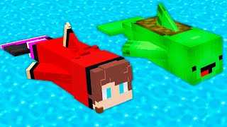 HOW JJ AND MIKEY BECAME FISHES in Minecraft  NEW WAY TO BECOME FISH WITH MIKEY AND JJ [upl. by Rich]