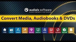 Audials 2018 in 240 Seconds Convert Media Audiobooks and DVDs [upl. by Amelita]