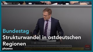 Bundestagsdebatte zum Strukturwandel in ostdeutschen Regionen am 050724 [upl. by Martelli]