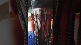 FeedIns with Knotless Box Braids fypシ゚viral [upl. by Terrene233]