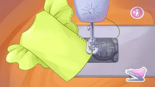 👗 Fashion Dress up games for girls Sewing clothes👚 [upl. by Oinolopa]