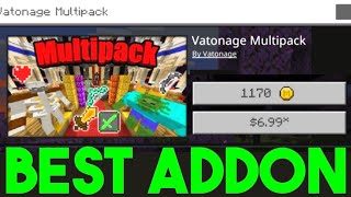 BEST Minecraft Marketplace ADDON For Minecraft Bedrock 120 [upl. by Stets]