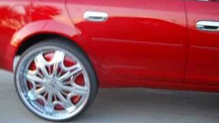 Cadillac CTS on 26quot Dub Creed Floaters Slidin [upl. by Godfry]