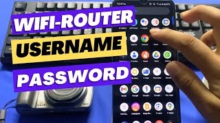 How to find wifi router Username Password and ip address in Mobile  2024 Easy Steps [upl. by Eidnarb]