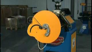 Ercolina Scroll Curling Device Accessory for Angle Roll  Section Bender [upl. by Eecal503]