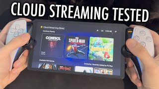 PlayStation Portal Cloud Streaming Beta Tested PS5 Games WITHOUT The Console [upl. by Samul]