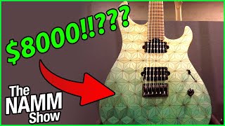 MOST EXPENSIVE GUITARS AT NAMM 2024 [upl. by Crosse262]