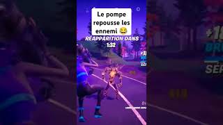 Le pompe repouse les enemie 😂 epicpartner fortnite [upl. by Selec]