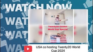 USA co hosting Twenty20 World Cup 2024 🇺🇸🏏 [upl. by Llewsor374]