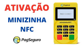 Como Configurar Minizinha Bluetooth NFC pelo Aplicativo PagBank 2022  Ativação Minizinha NFC [upl. by Enirehtak]