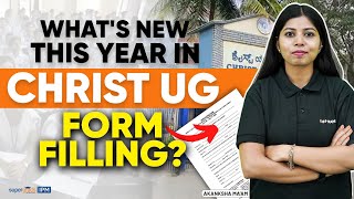 Christ University 2024 Form Filling Process  Christ UG New Admission Process  Christ University [upl. by Eriuqs149]