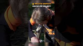 Motorsäge  Heiliger BimBam stihl chainsaw diy handwerk [upl. by Tonye]