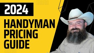 2024 Handyman Pricing Guide [upl. by Bak]